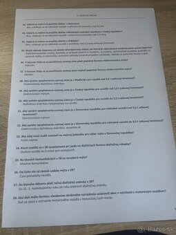 Odborná spôsobilosť podnikania v cestnej doprave - 2