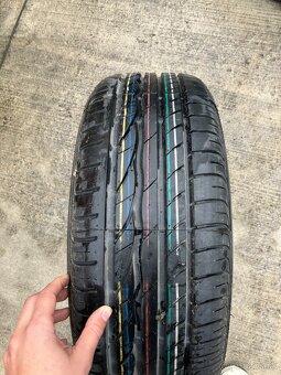 5x100 R15 originál škoda + 195/55 R15 - 2