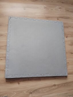 Tatami podložka modro-siva 100x100x4cm - 2