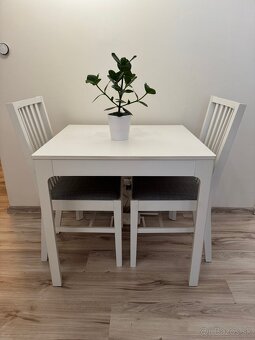 IKEA EKEDALEN stol + NORRNÄS stoličky - 2
