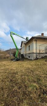 Prace vo vyškach,prenájom plošiny - 2