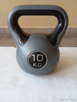 Plastový/cementový KETTLEBELL GORILLA SPORT 10 kg - NOVÝ - 2