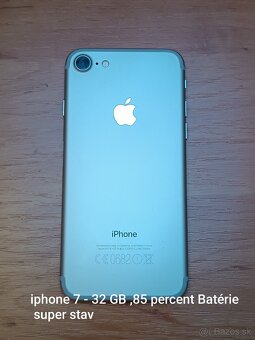 📱 iPhone 7 – 32 GB – funkčný, ale s chybami – TOP stav inak - 2
