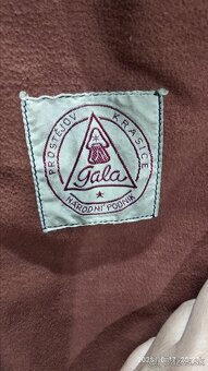 Kožený kabát  retro - 2