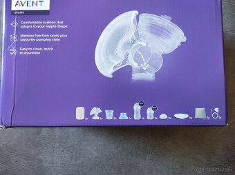 Philips AVENT Odsávačka mat. mliea elektronická Single sada - 2