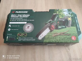 Predám novú PARKSIDE® Aku reťazovú pílu 20 V PAGHS C3 - 2