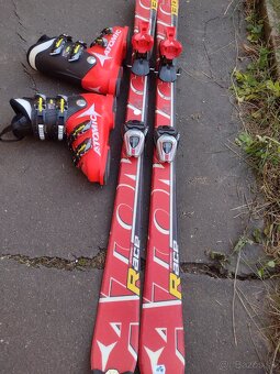 lyže 130cm,124cm - 2