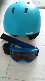 Lyžiarska prilba a okuliare - 2