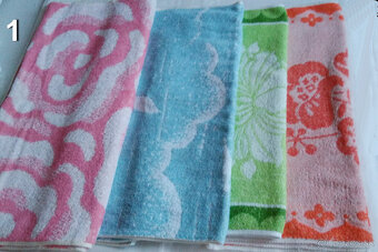 Uteráky a osušky bavlna - Úplne Nové - 2