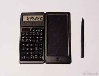 2v1 Kalkulačka s LCD písacím displejom - 2