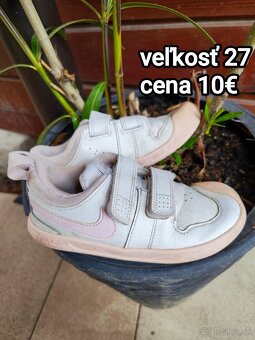 Detské topánky veľkosť 27 - 2