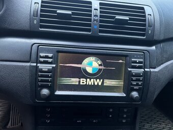 Originál BMW navi rádio 2din s CD meničom + modul - 2