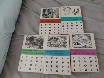 Knihy Stopy 8 ks,Tragacik,Drion opusta zem, - 2