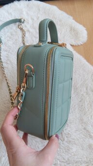 Crossbody kabelka mentolová - 2