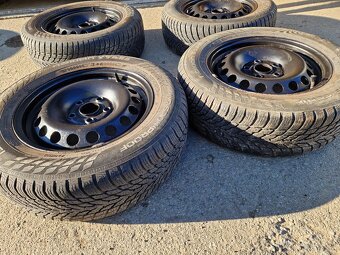 zimne pneumatiky 195 65 r 15 + disky 4x100 - 2