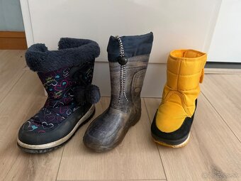 Snehulky, gumaky - 2