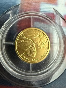 Zlatá minca orol 2021. - 2