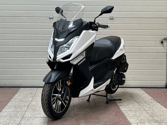 Skúter MAXON OPTIMUS 125 - biely - 2