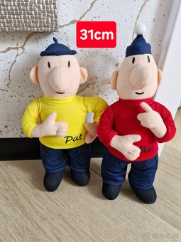 PAT a MAT a Teletubbies plysove postavicky - 2