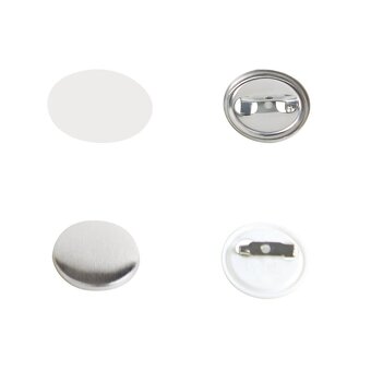 Sada placek se špendlíkem 500 ks - 58 mm - 2