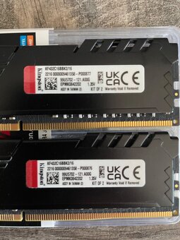 Kingston FURY 16 GB KIT DDR4 3200 MHz CL16 Beast Black - 2