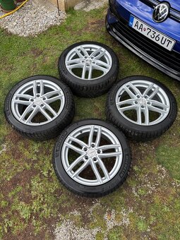 Dezent Elektrony 5x112 R17 s michelin alpin 6 225/45 - 2