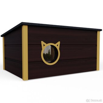 búda pre mačky zateplená - 2