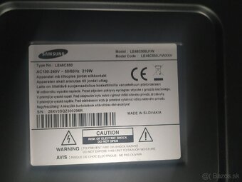 Predám 46" LCD TV Samsung – plne funkčný - 2
