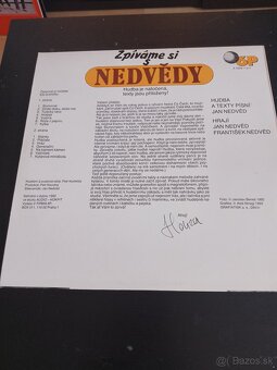 Predám LP platne-Nedvědovci - 2