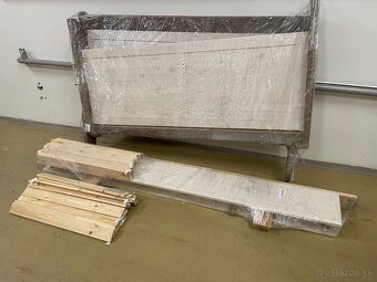 Biela postel 140 x 200 - 2