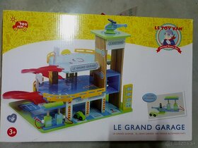 Le Toy Van Garáž Le Grand pc 110eur nové zabalené vhodné aj - 2