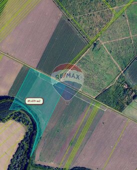 Na predaj poľnohospodárska pôda v obci Mostová 49.439 m2 - 2