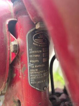 Jawa 350 panelka - 2