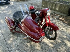 Jawa 350 zo sajdov 1962 r - 2
