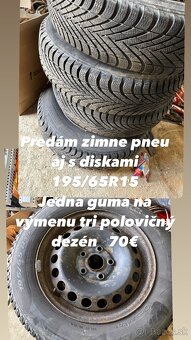 Predám zimne pneu - 2