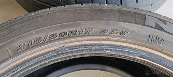 letné jazdené gumy 215/50 R17 Nexen - 2