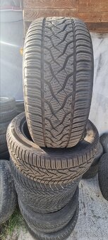 Predám 2ks celoročné pneu.225/50R17 Barum dezen 6,5mm - 2