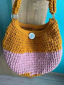 Háčkovaná kabelka - 2