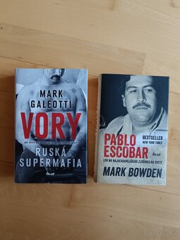 Knihy-  VORY,Ruska super mafia,Pablo Escobar - 2