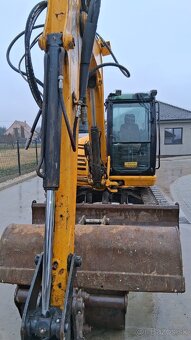 Bager JCB 8085. Klima, 2x lyžica, kosačka. - 2