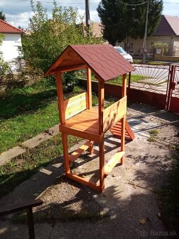 detský domček so šmýkačkou - 2