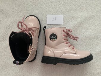 Detské čižmičky zn. nelli blu veľ. 28 a 29 - 2