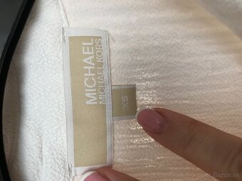 MICHAEL KORS originál white damska bluzka S - 2