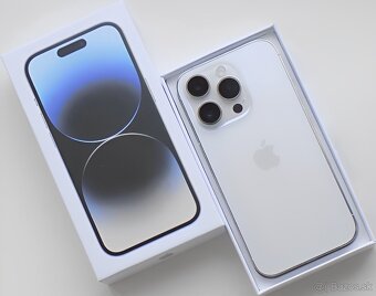 iPhone 14 Pro Silver BATERIE 100% TOP - 2