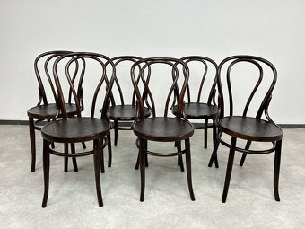 6ks stoličky model - Thonet 18 - 2