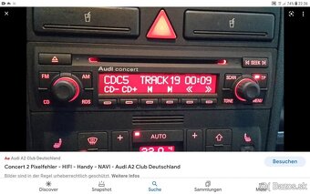 Auto radio Skoda symphony a Audi concert bez kodu - 2
