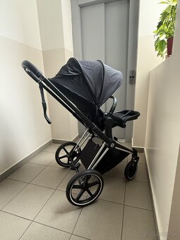 Cybex Priam 4.0 (najnovší vyvýšený model) Onyx Black - 2