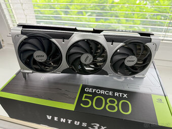 MSI GeForce RTX 5080 VENTUS 3X PLUS/OC/16GB/GDDR7 - 2