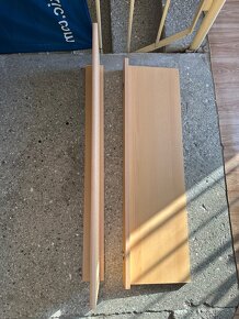 Poličky 2ks 90x24(25,5)cm - 2