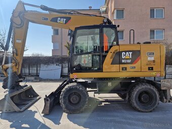 Kolesové rýpadlo CAT 316F - 2